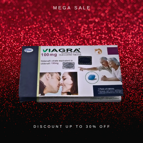 Pfizer Viagra 100mg 6 Tablets