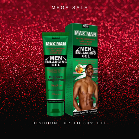 MaxMan Men Enlarging Gel New Advance Formula