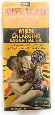 Max Man Penis Enlargement Essentisl Oil 30ml.