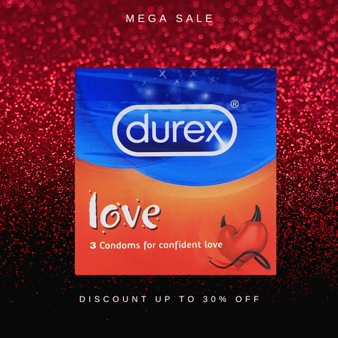 Durex Love Condoms 3-Pack