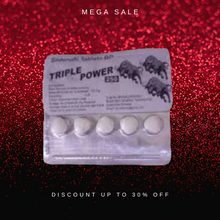 Triple Power 250mg Delay Timing Tablets For Men's