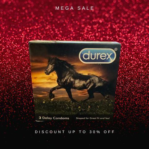 Durex 3 Delay Condom - Maximize Pleasure, Minimize Interruptions