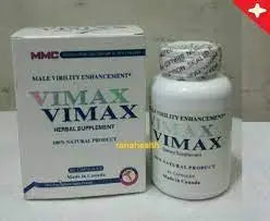 Vimax vimax herbal supplement 100% neatural product(60 capsoles)